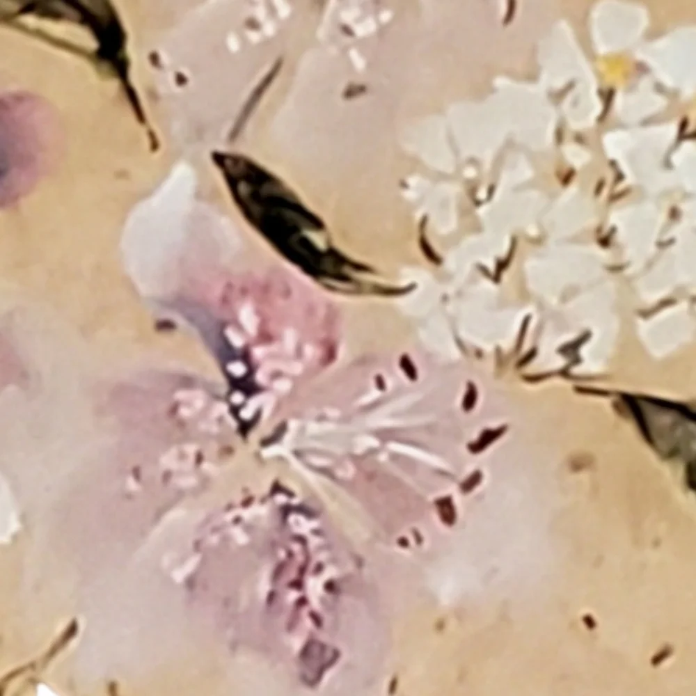 Charlette Fung Miller Original Watercolor Signed Rice Paper